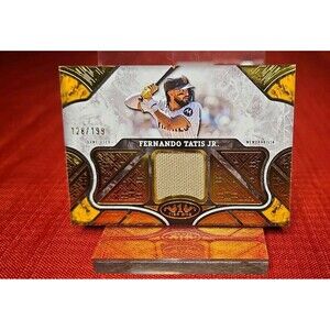 2025 Topps Tier One Tier One Relics Fernando Tatís Jr. #T1R-FT /199 (MEM) Padres
